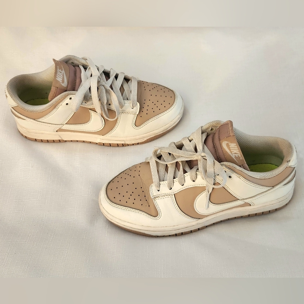 Nike Dunk Low Next Nature Hemp Sail Brown Sneakers DD1873-200 Women's SZ 6.5